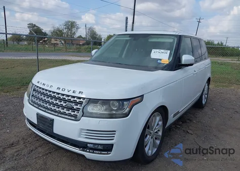 2016 Land Rover Range Rover 3.0L V6 Supercharged Hse из США, поврежденный, VIN SALGS2PF9GA316413